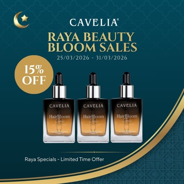 Cavelia Hair Bloom Tonic (3Pcs)