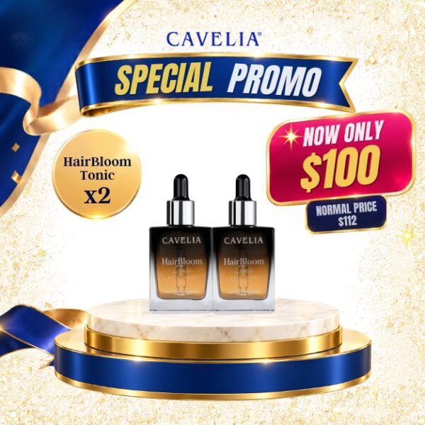 Cavelia Hair Bloom Tonic (2Pcs)
