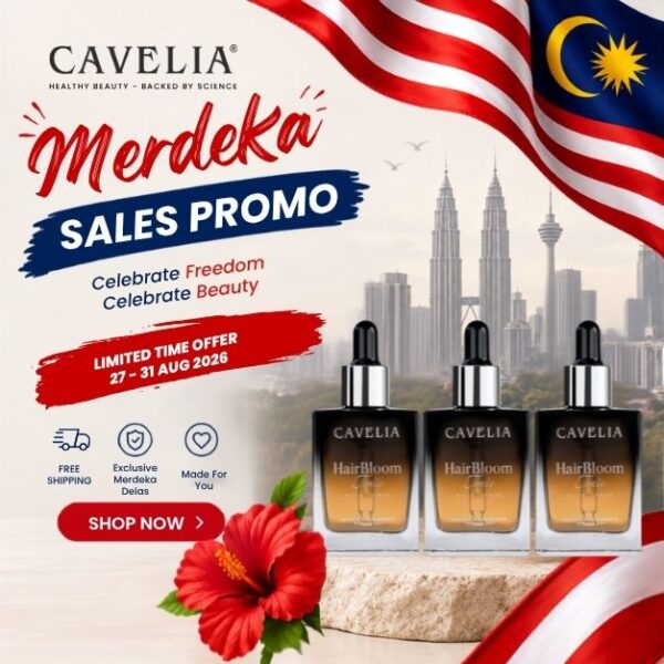 Cavelia Hair Bloom Tonic (3Pcs)