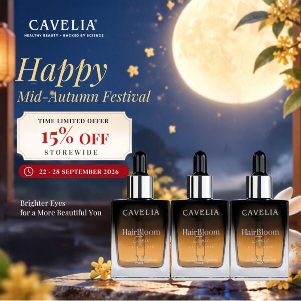 Cavelia Hair Bloom Tonic (3Pcs)